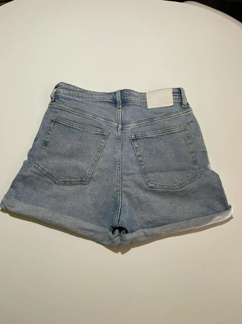 Shorts de mezclilla mom ultra high waist - 3