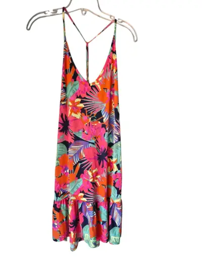 Vestido corto floral colorido para mujer, Maaji - miniatura 2