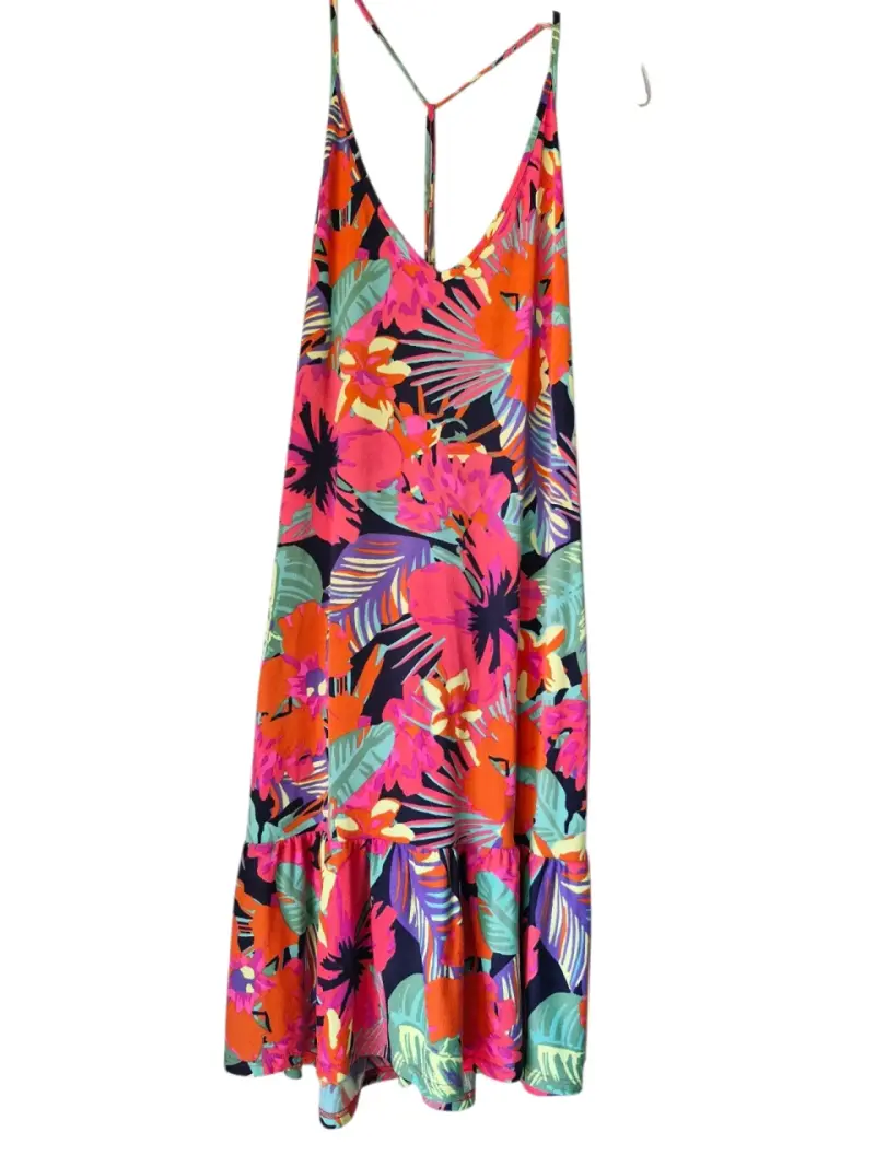 Vestido corto floral colorido para mujer, Maaji - 4