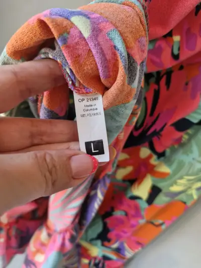 Vestido corto floral colorido para mujer, Maaji - miniatura 5