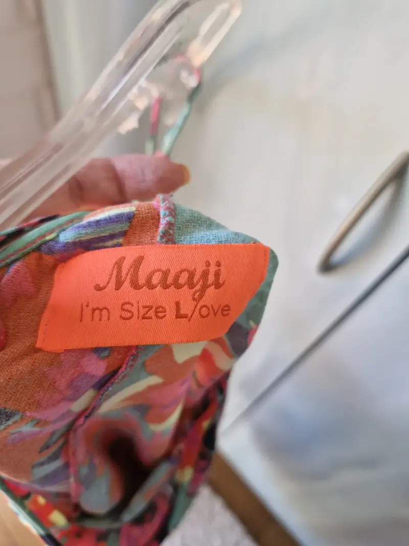 Vestido corto floral colorido para mujer, Maaji - 6