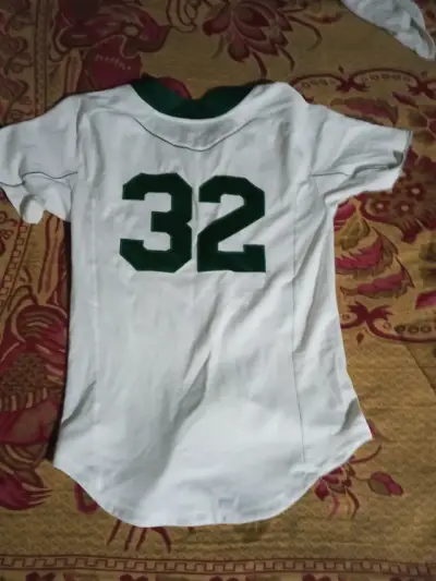 Camiseta de béisbol Adidas blanca con logo DC - miniatura 2