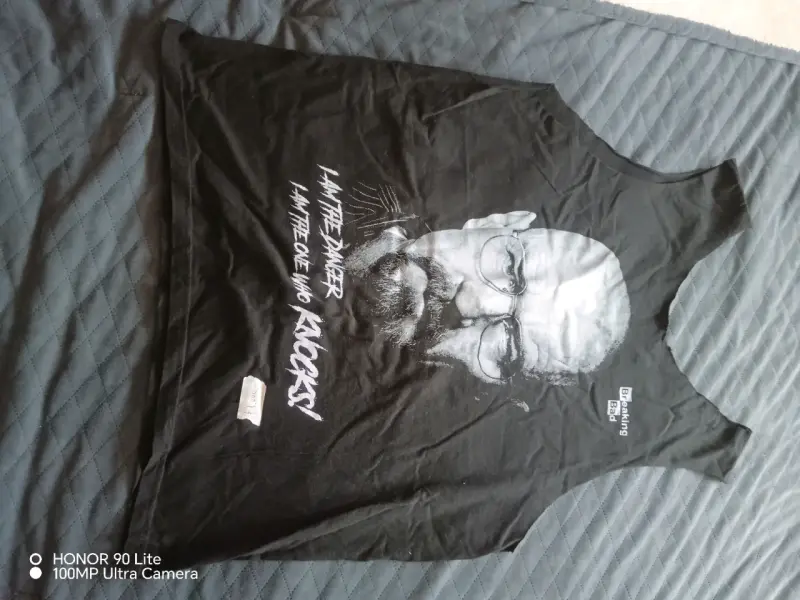 Polera sin mangas Breaking Bad negra