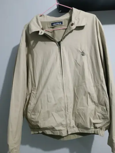 Chaqueta beige Nautica para hombre tallaM-L - miniatura 1