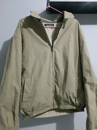 Chaqueta beige Nautica para hombre tallaM-L - miniatura 4