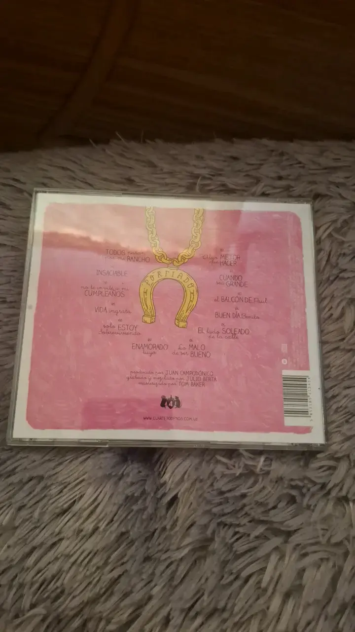 CD de música Porfiado de El Cuarteto de Nos - 3