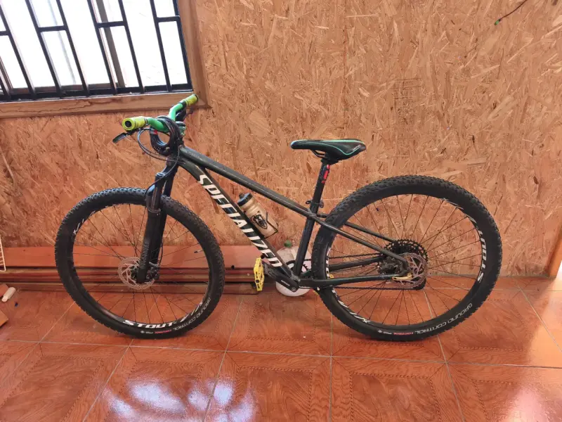 Bicicleta Specialized Rockhopper Expert verde - 2