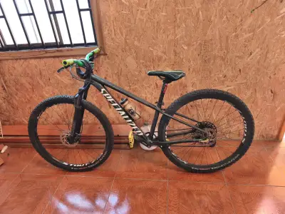 Bicicleta Specialized Rockhopper Expert verde - miniatura 2