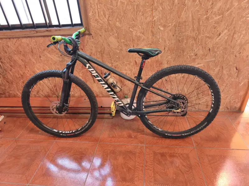 Bicicleta Specialized Rockhopper Expert verde - 3