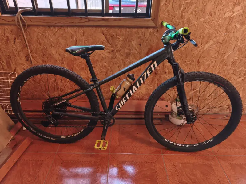 Bicicleta Specialized Rockhopper Expert verde - 5