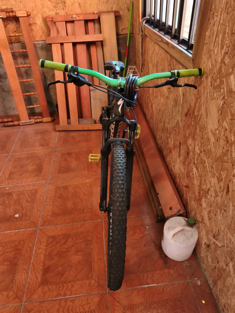 Bicicleta Specialized Rockhopper Expert verde - 6