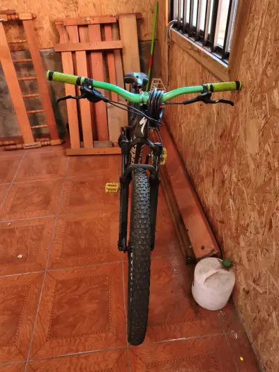 Bicicleta Specialized Rockhopper Expert verde - miniatura 6