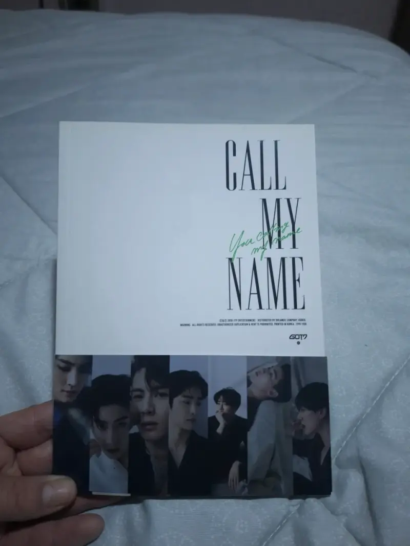 Álbum Call My Name de GOT7 con fotos - 1