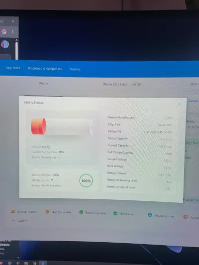iPhone SE 2da Generación 64GB Negro en Buen Estado - miniatura 3