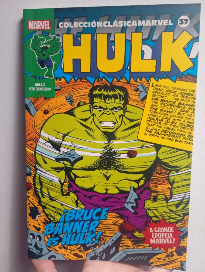 Comic Colección Clásica Marvel Hulk 3 - 1