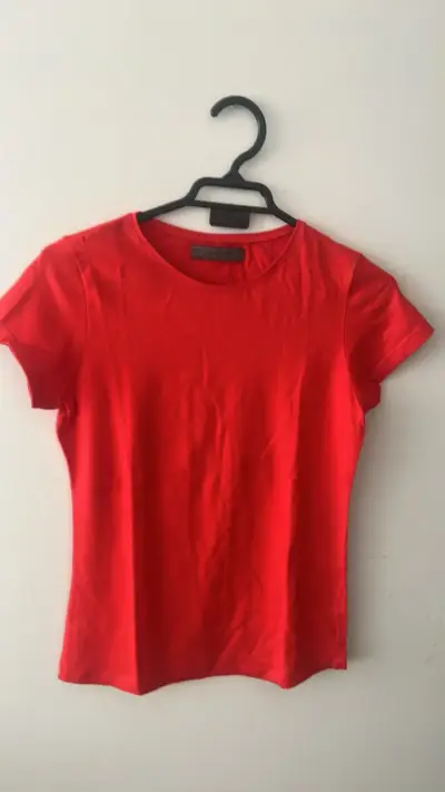 Polera roja de mujer Zara Collection - miniatura 1