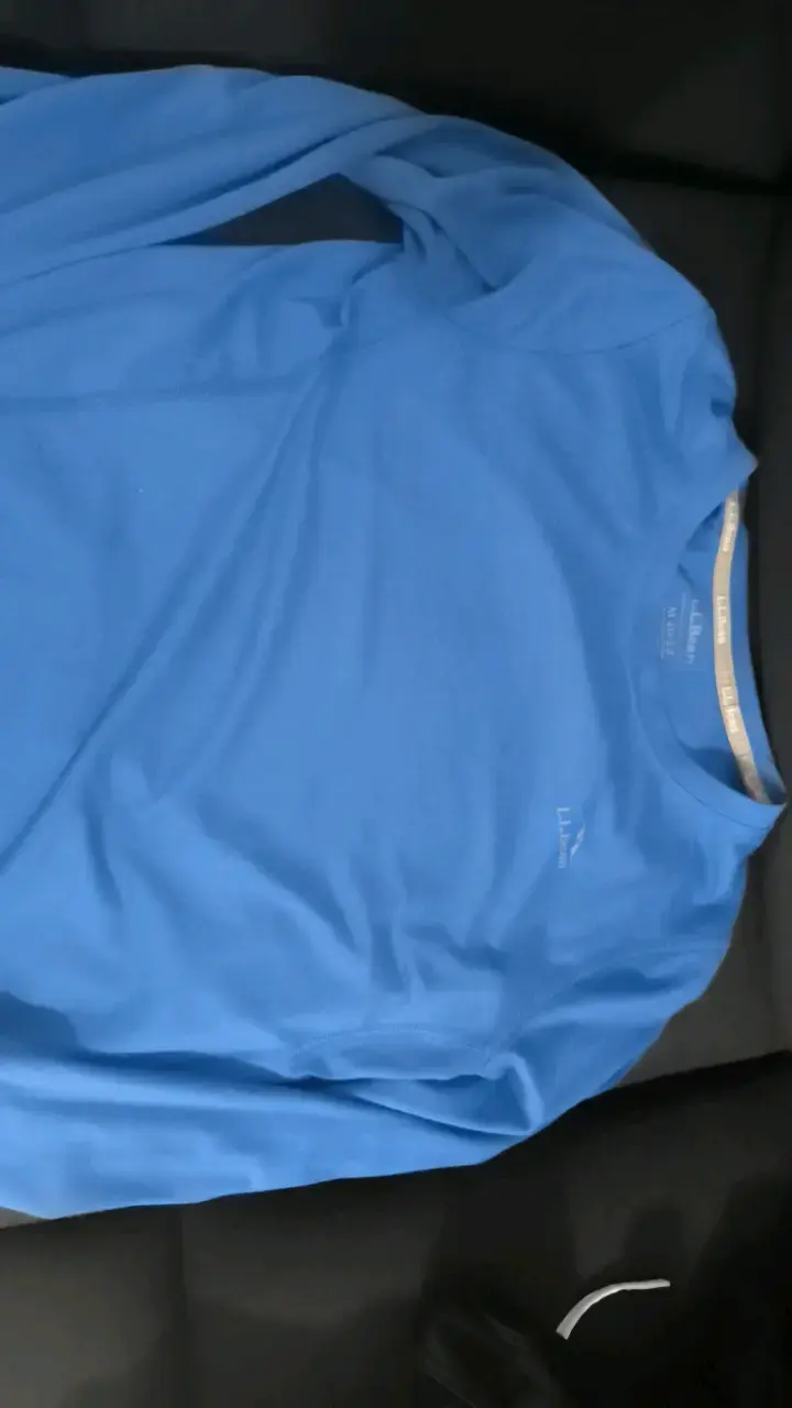 Polera azul L.L. Bean talla M - 1
