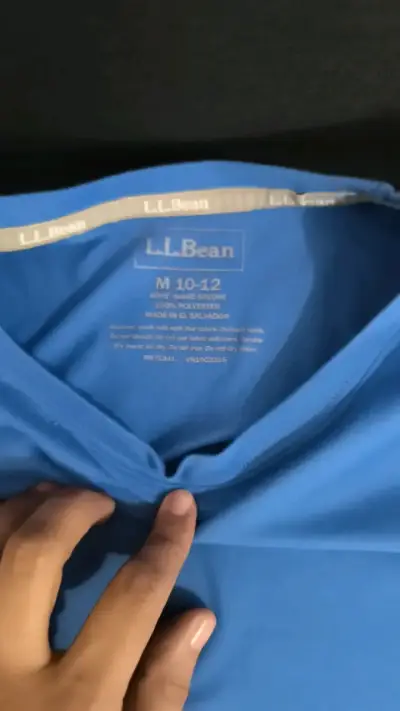 Polera azul L.L. Bean talla M - miniatura 2