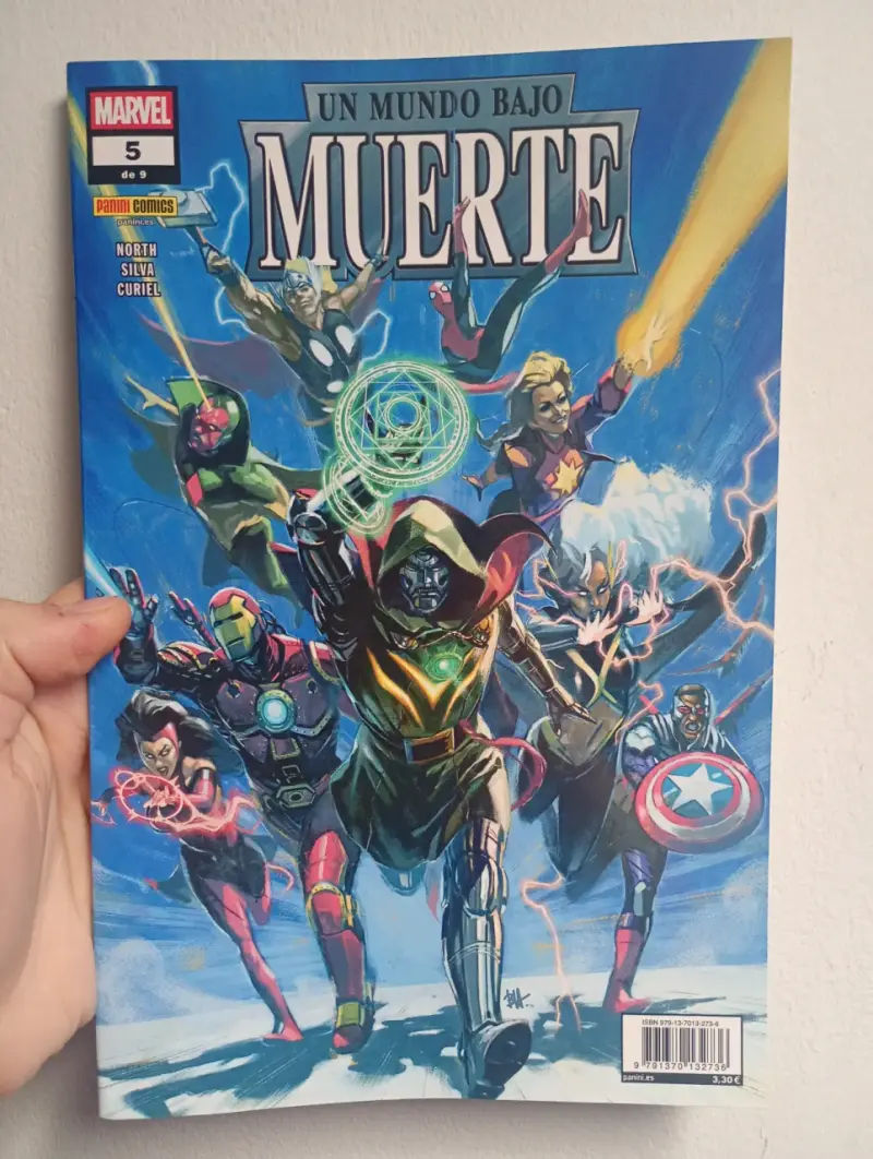 Cómic Marvel Un Mundo Bajo Muerte #5 - 1