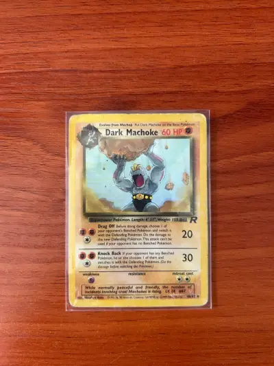 Carta Pokémon Dark Machoke 60 HP - miniatura 1