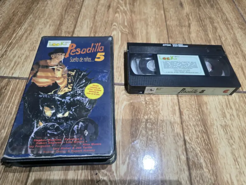 VHS Pesadilla 5: El Sueño de los Niños