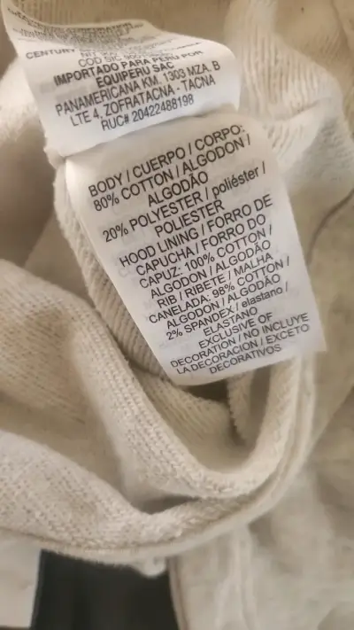 Polerón Nike gris con capucha y cierre - miniatura 4