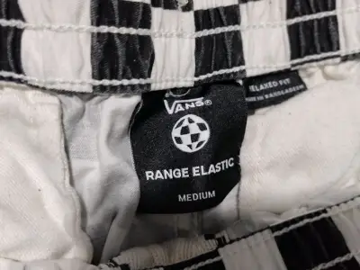 Shorts a cuadros Vans Range Elastic - miniatura 2