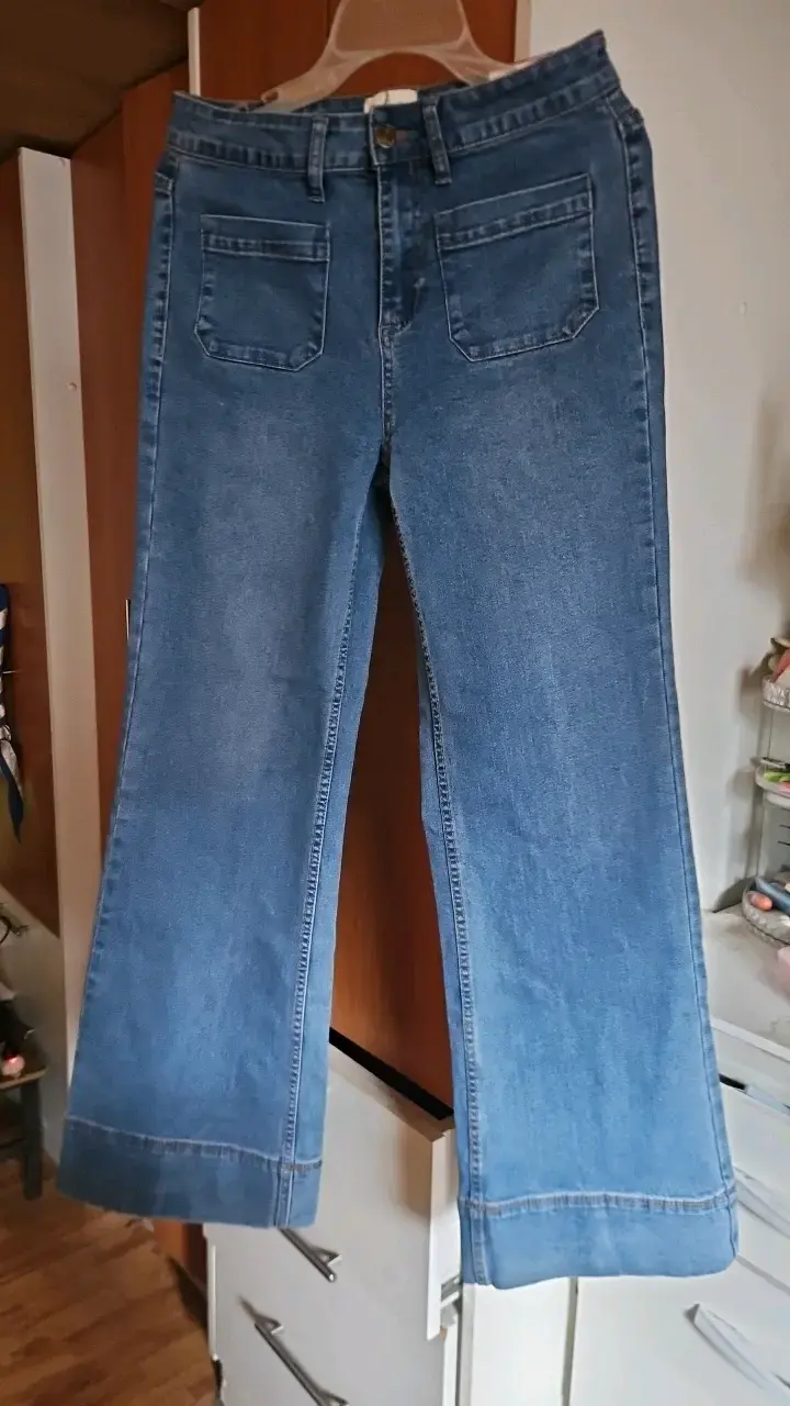Jeans rectos azul marca Alma talla 40 - 1