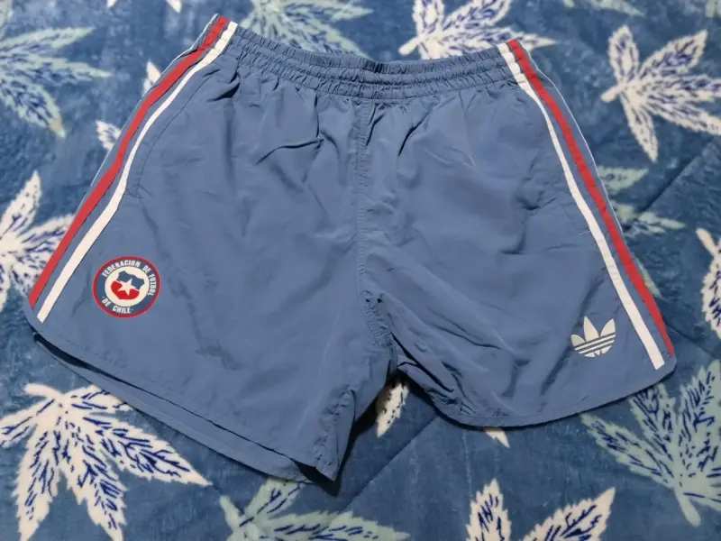 Shorts deportivos Adidas Chile azul - 1