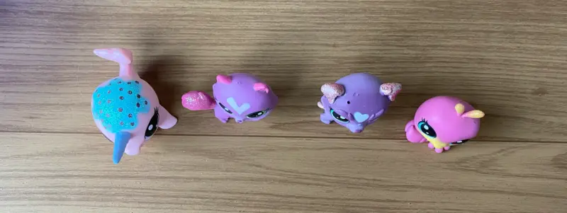 Littlest Pet Shop con glitter set de 4 - 4