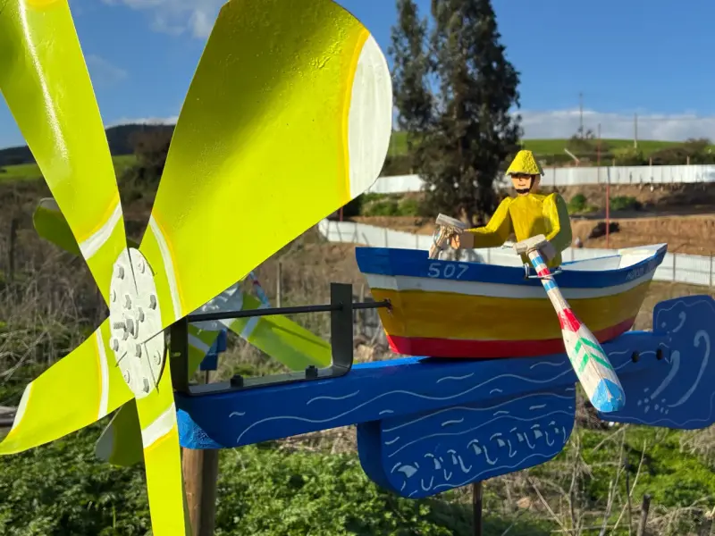 Veleta decorativa de madera el chilote 🚣 - 2