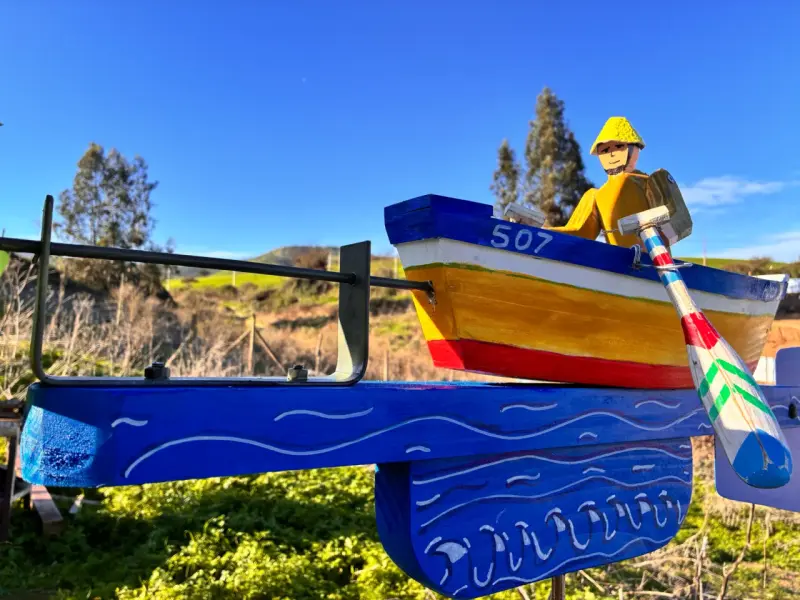 Veleta decorativa de madera el chilote 🚣 - 3