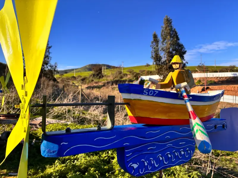 Veleta decorativa de madera el chilote 🚣 - 5