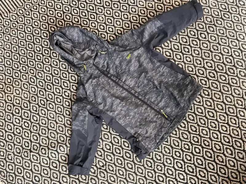 Chaqueta impermeable para niños Uppik gris - 1