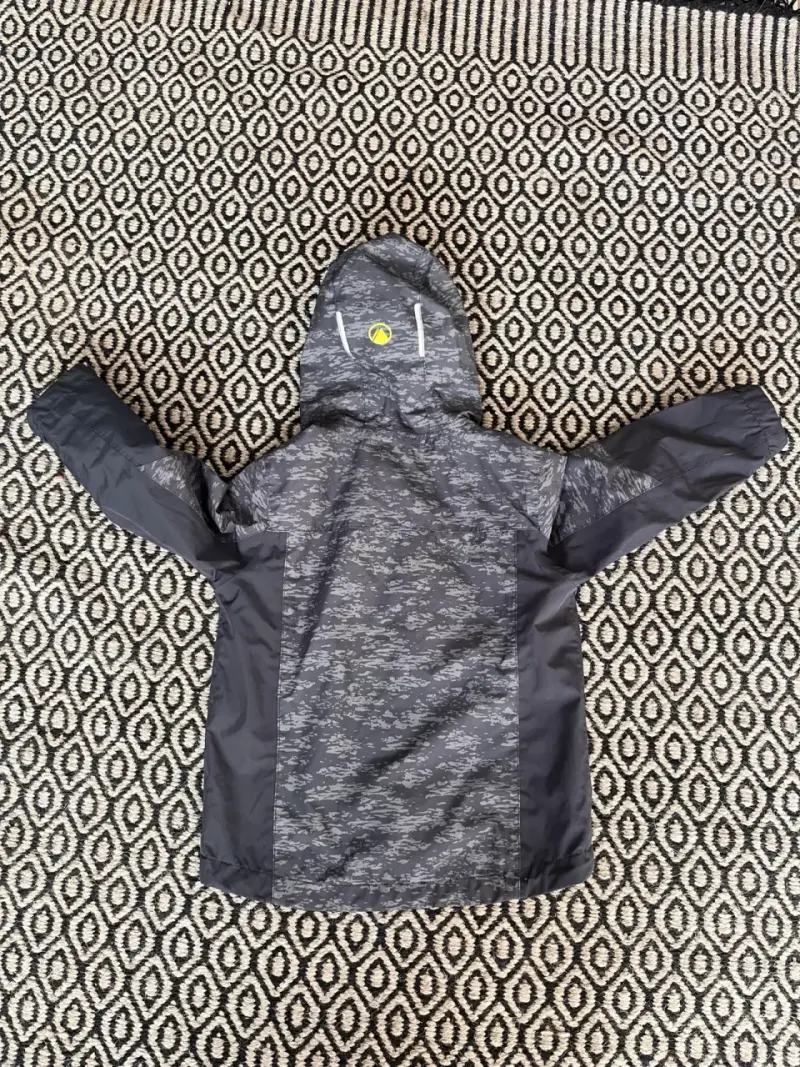 Chaqueta impermeable para niños Uppik gris - 4