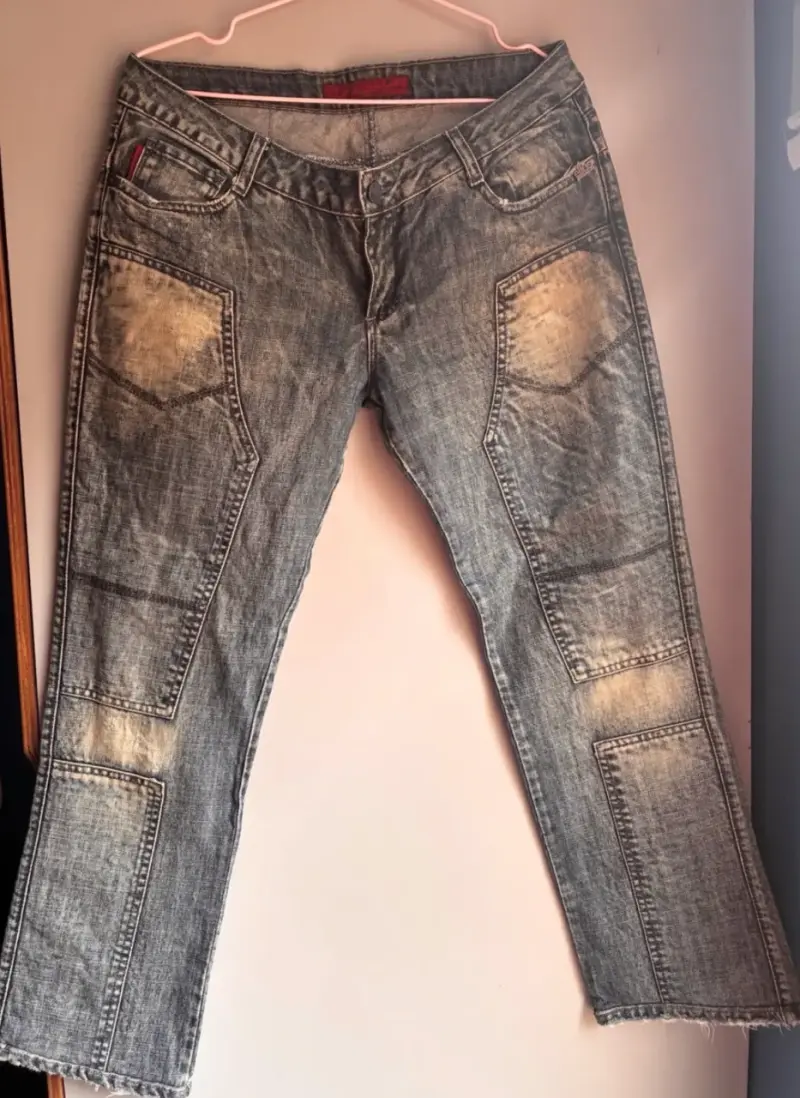 Jeans semi flare talla 40