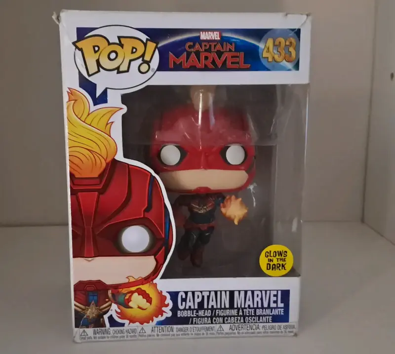 Funko Pop Captain Marvel 433 Brillante - 1