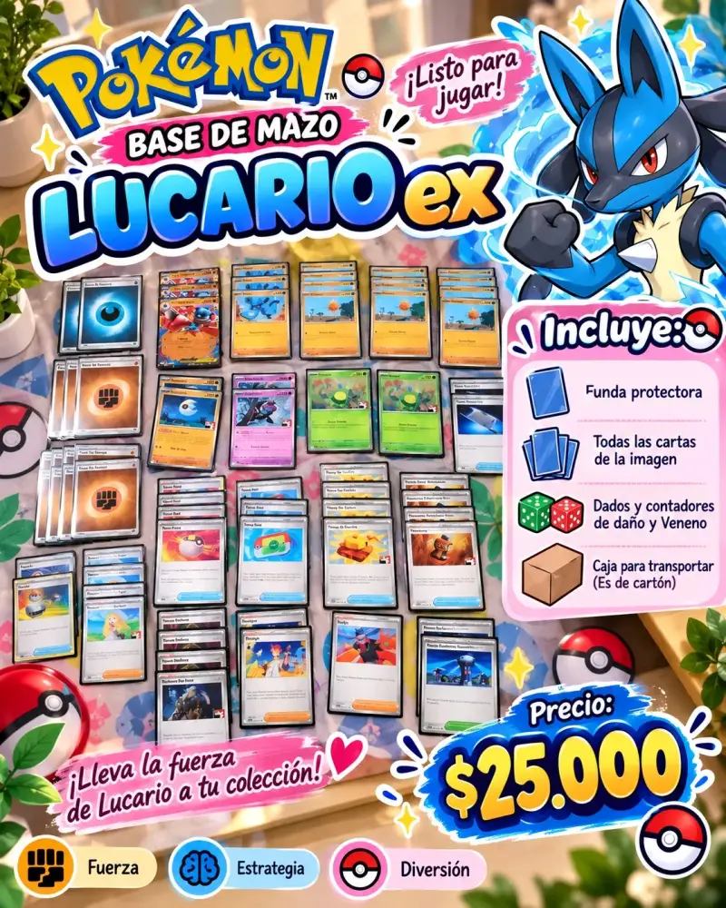 Base de Mazo Lucario ex