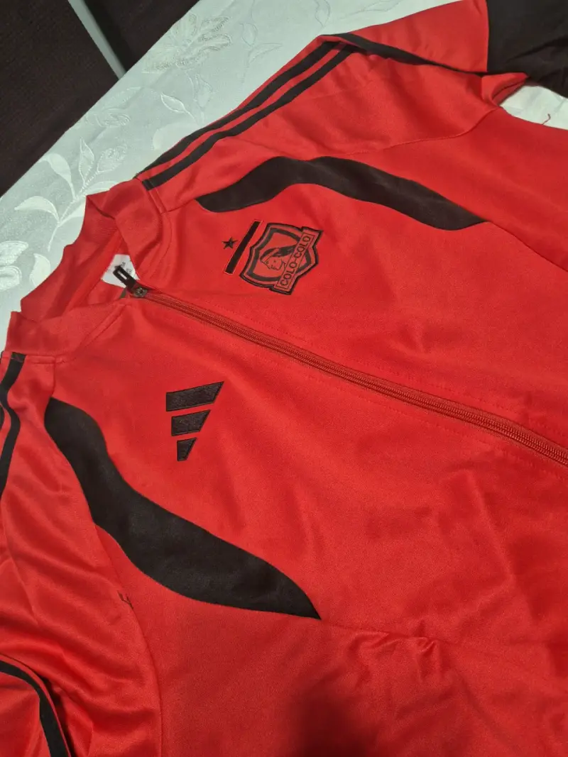 Chaqueta deportiva roja Colo-Colo Adidas - 2