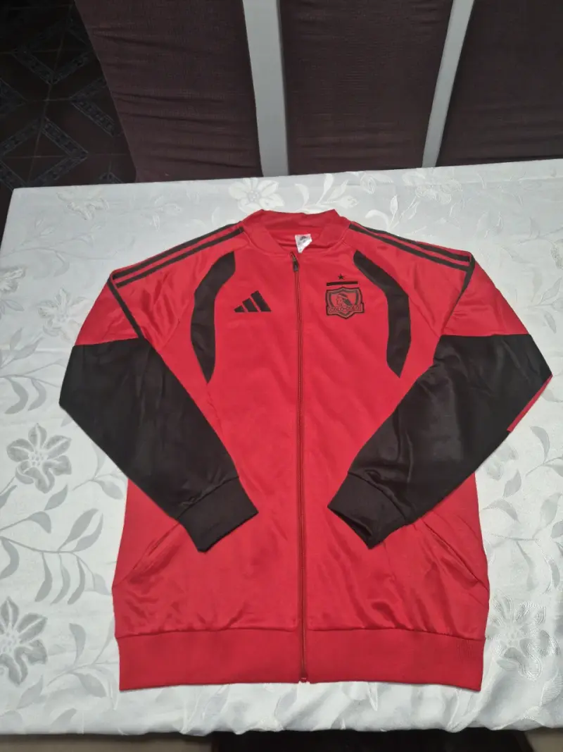 Chaqueta deportiva roja Colo-Colo Adidas - 4