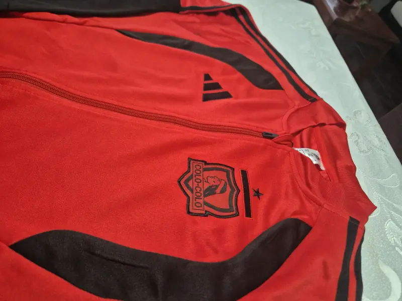 Chaqueta deportiva roja Colo-Colo Adidas - 5