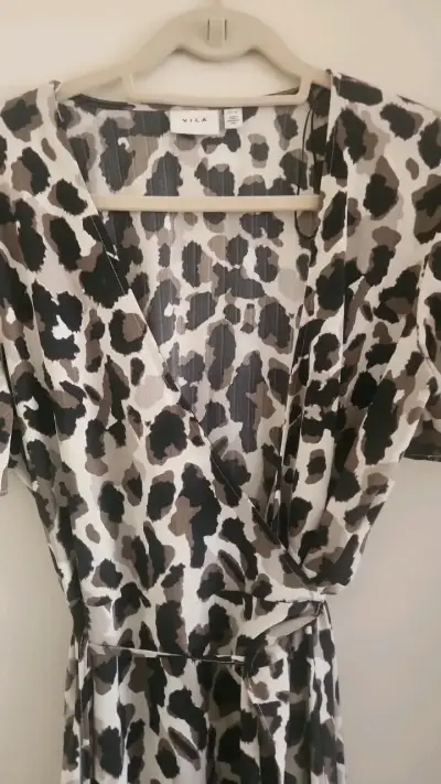 Vestido estampado animal print Vila - miniatura 2