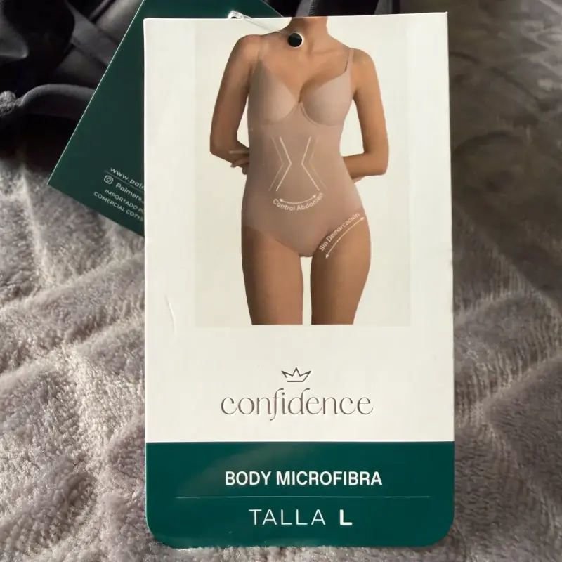 Body modelador microfibra talla L Palmers - 6