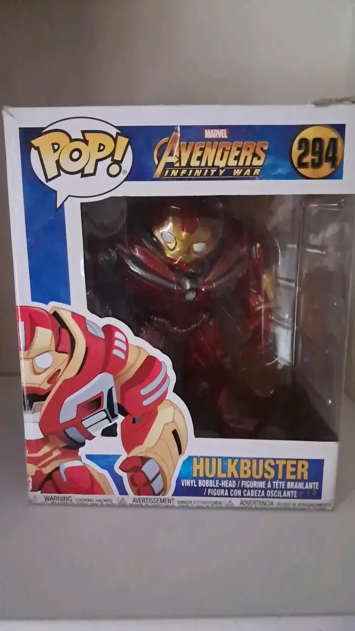 Figura Funko Pop Hulkbuster Avengers Infinity War - 1