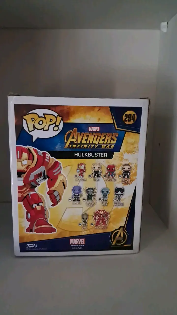 Figura Funko Pop Hulkbuster Avengers Infinity War - 3