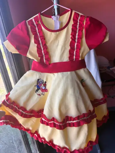 Vestido de niña huasa - miniatura 2
