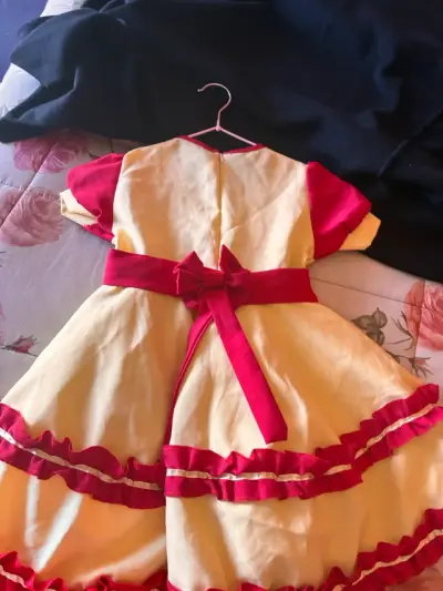 Vestido de niña huasa - miniatura 3