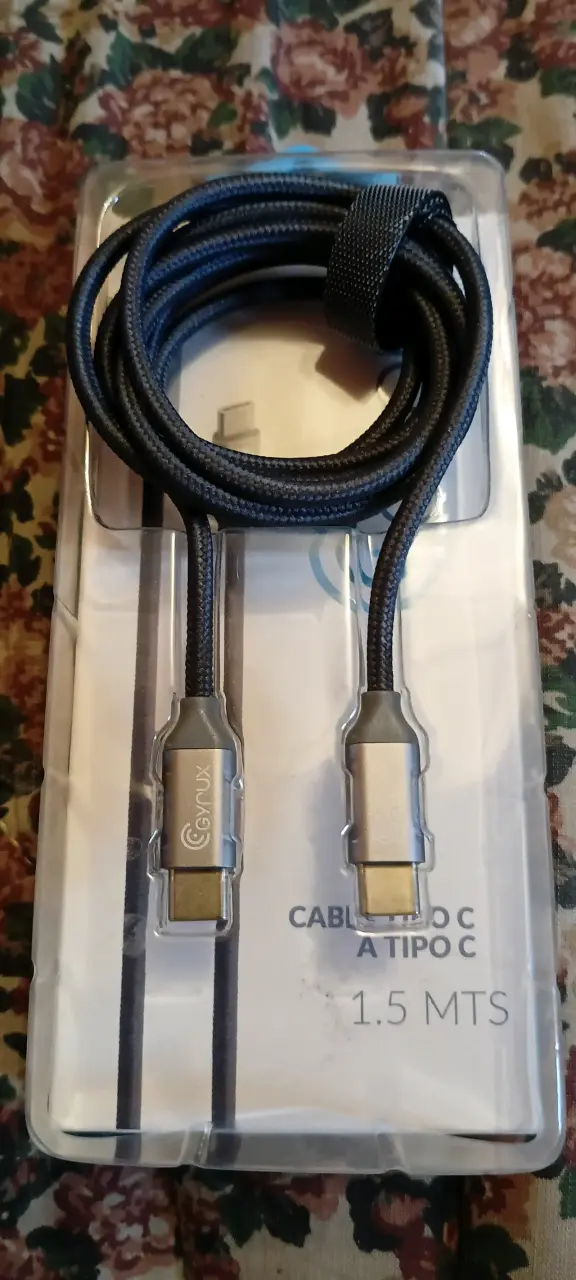 Cable USB-C a USB-C 1.5m Gyrux