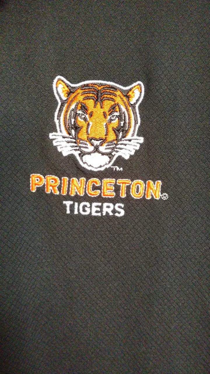 Polera Polo Negra Champion Princeton Tigers - 3