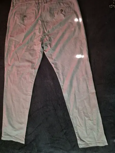 Pantalones casuales grises para hombre Potros - miniatura 2